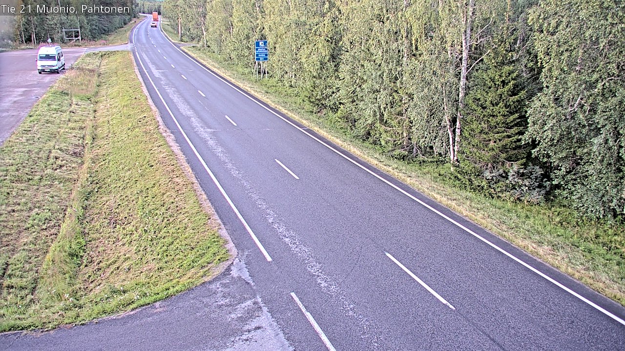 Kelikamerat Kuva Tie 21 Muonio Pahtonen, Muonio, Lappi