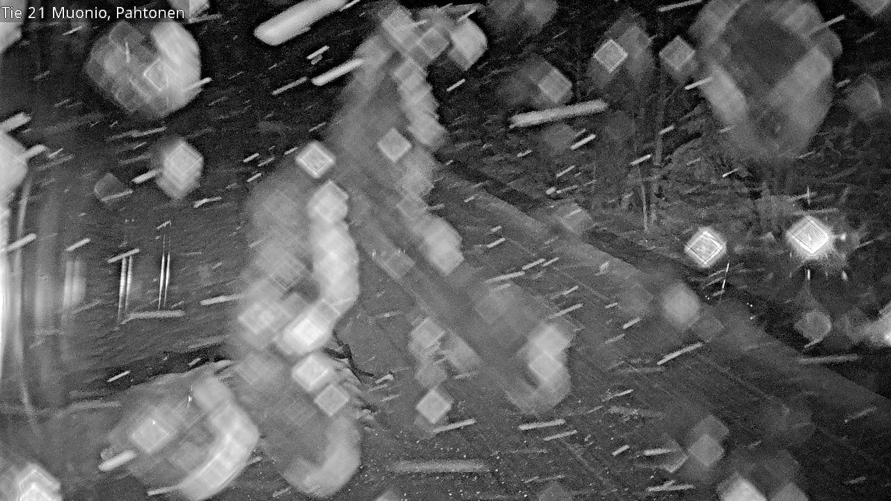 Weather Camera Image Väg 21 Muonio Pahtonen, Muonio, Lappi