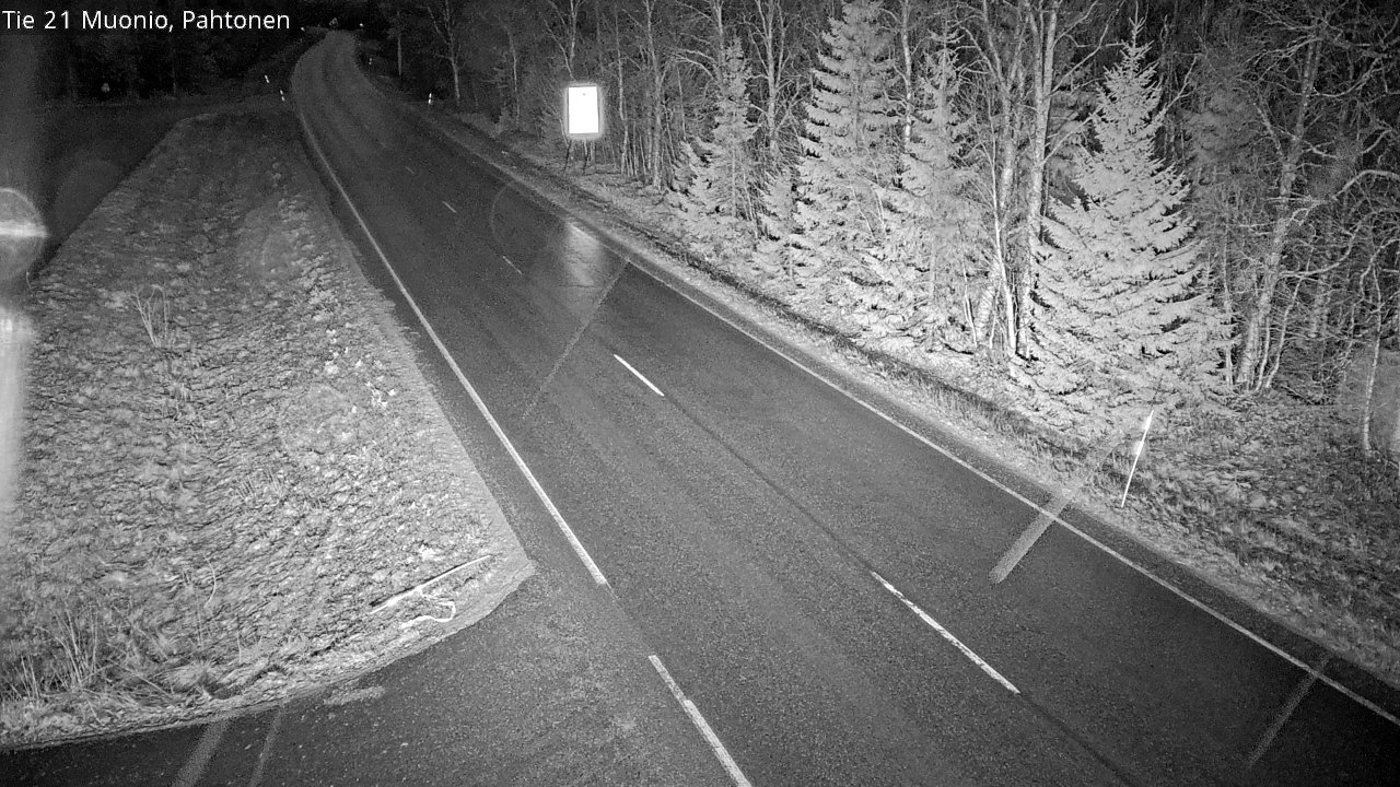 Kelikamerat Kuva Tie 21 Muonio Pahtonen, Muonio, Lappi