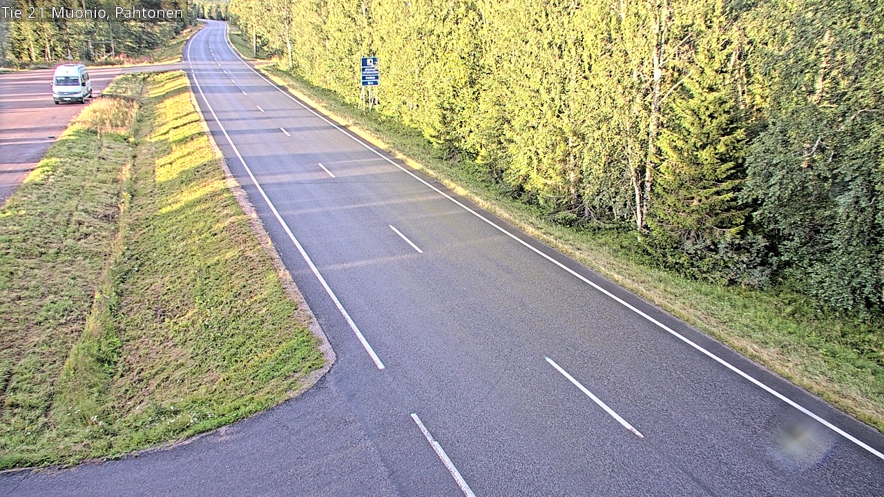 Kelikamerat Kuva Tie 21 Muonio Pahtonen, Muonio, Lappi