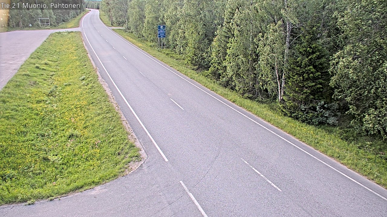 Kelikamerat Kuva Tie 21 Muonio Pahtonen, Muonio, Lappi