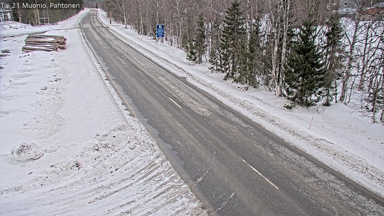 Kelikamerat Kuva Tie 21 Muonio Pahtonen, Muonio, Lappi