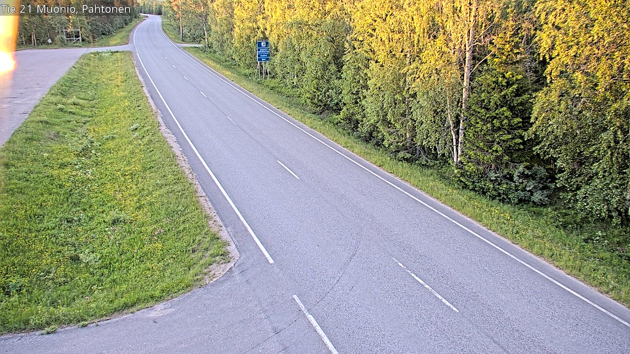 Kelikamerat Kuva Tie 21 Muonio Pahtonen, Muonio, Lappi