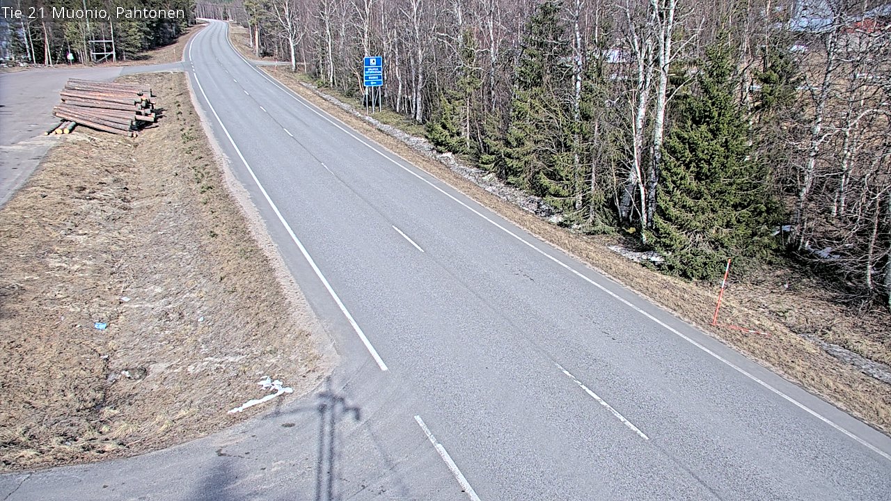 Kelikamerat Kuva Tie 21 Muonio Pahtonen, Muonio, Lappi