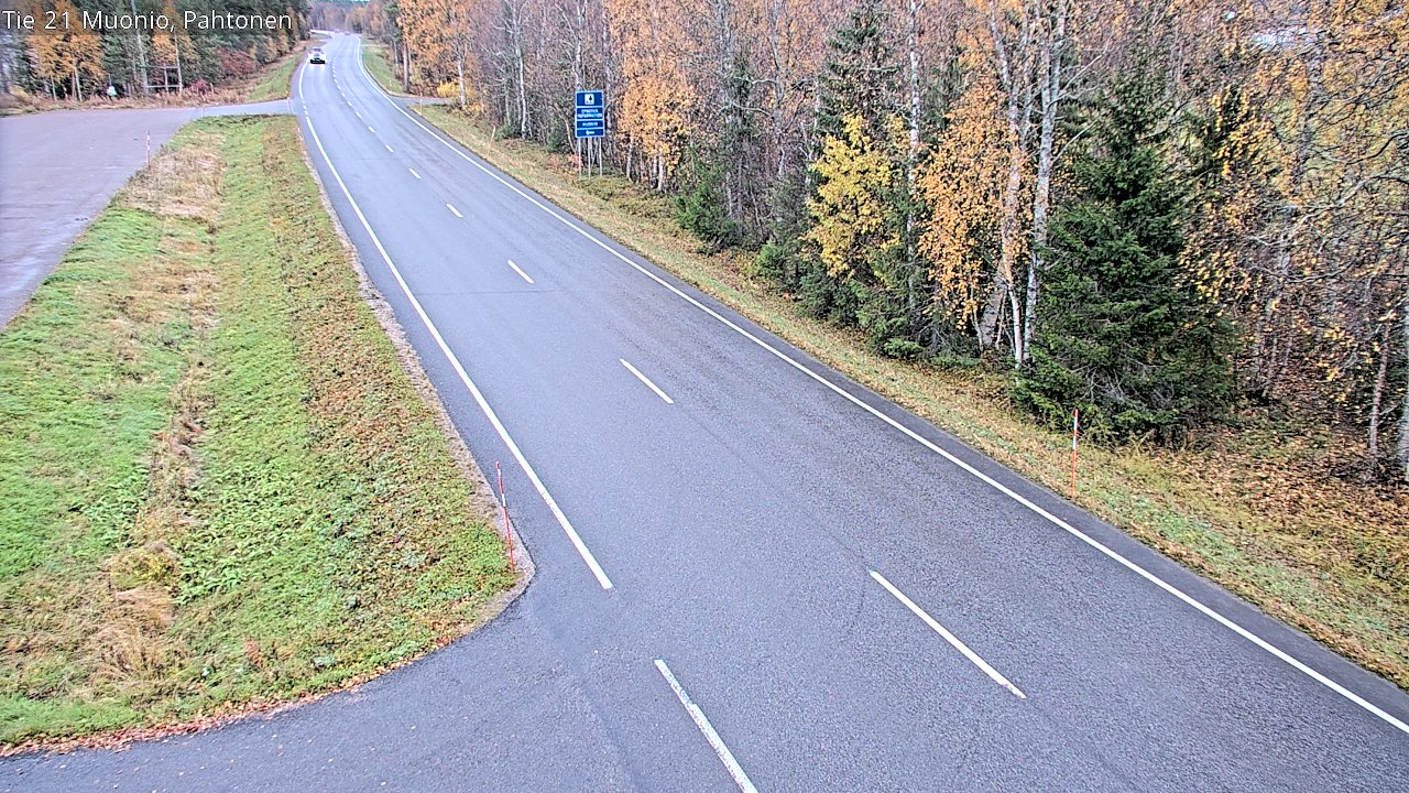Kelikamerat Kuva Tie 21 Muonio Pahtonen, Muonio, Lappi