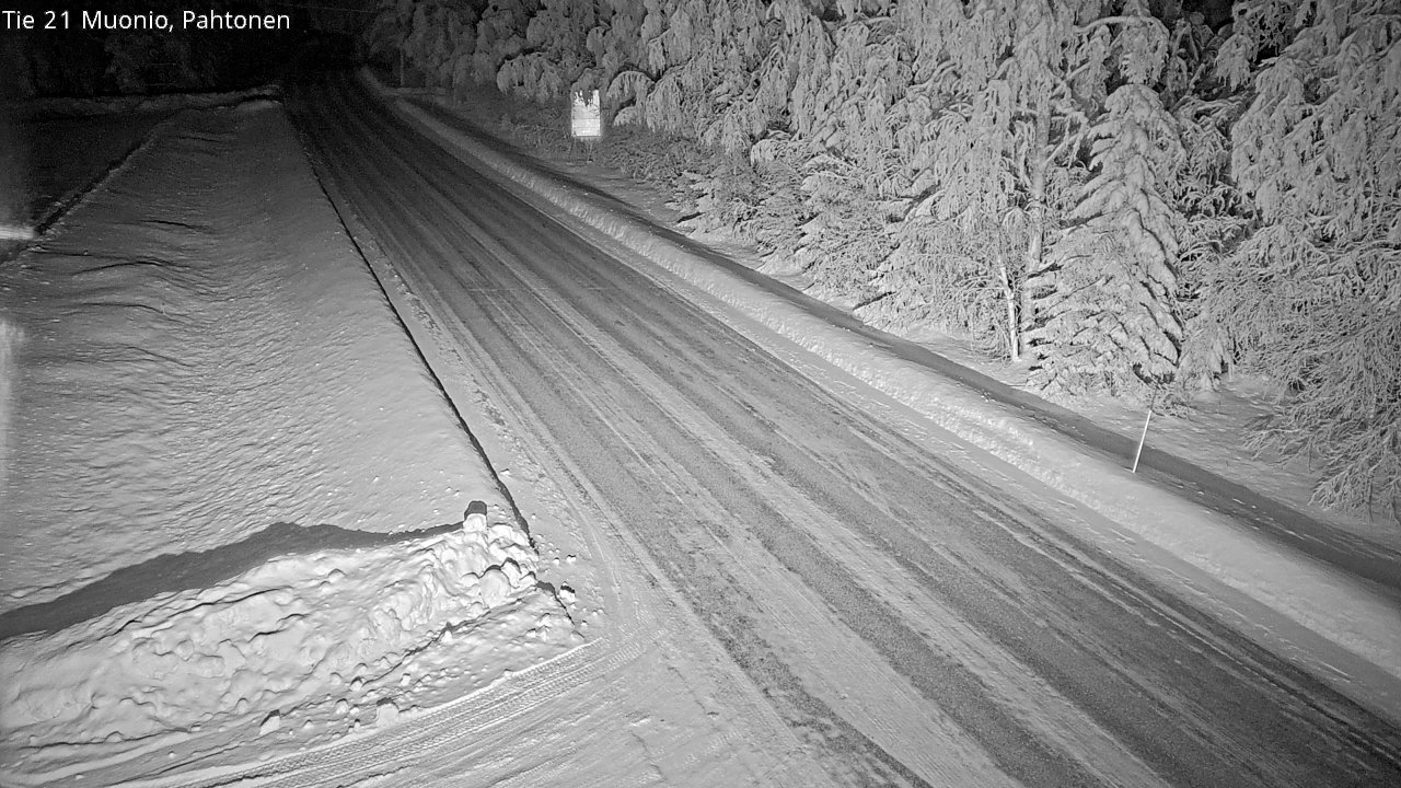 Kelikamerat Kuva Tie 21 Muonio Pahtonen, Muonio, Lappi