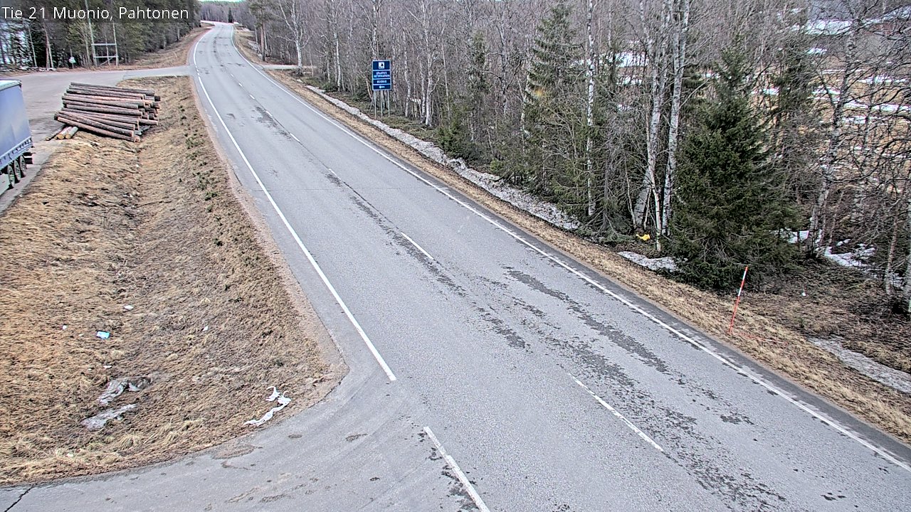 Kelikamerat Kuva Tie 21 Muonio Pahtonen, Muonio, Lappi