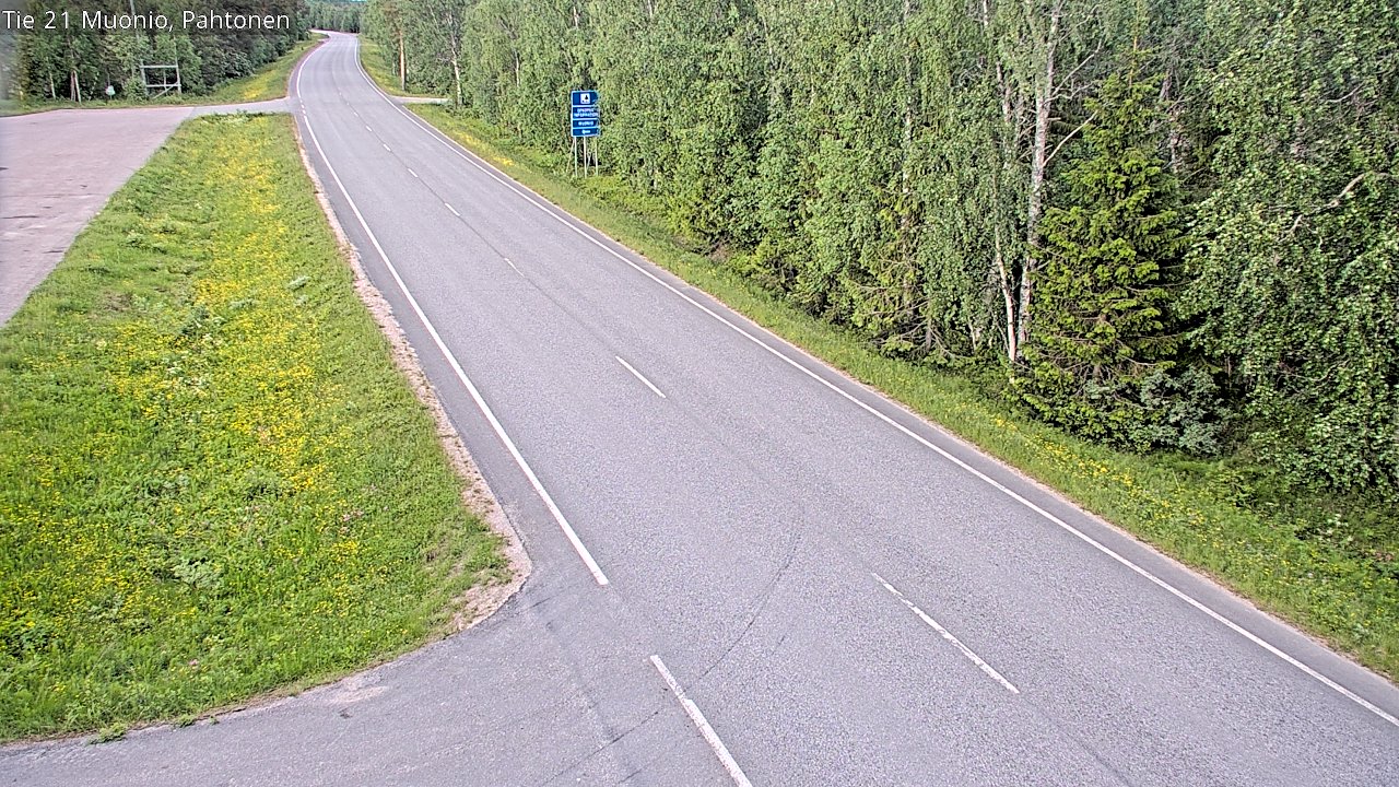 Kelikamerat Kuva Tie 21 Muonio Pahtonen, Muonio, Lappi