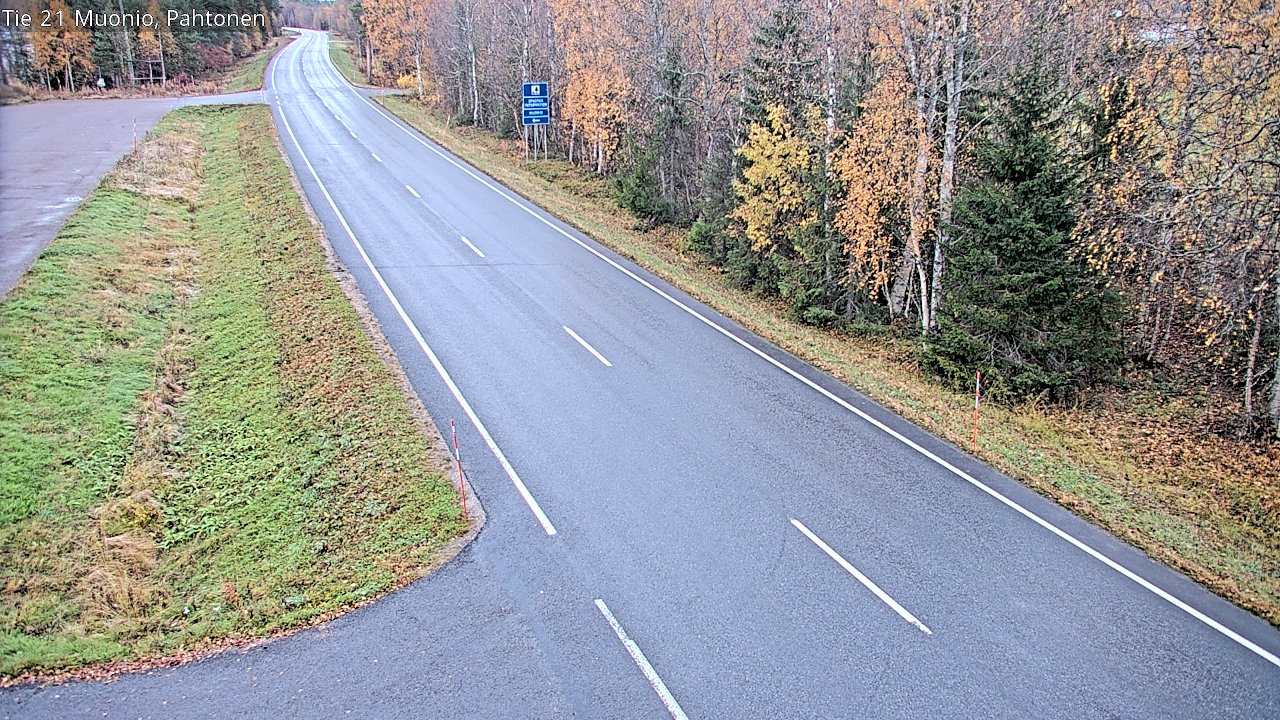 Kelikamerat Kuva Tie 21 Muonio Pahtonen, Muonio, Lappi