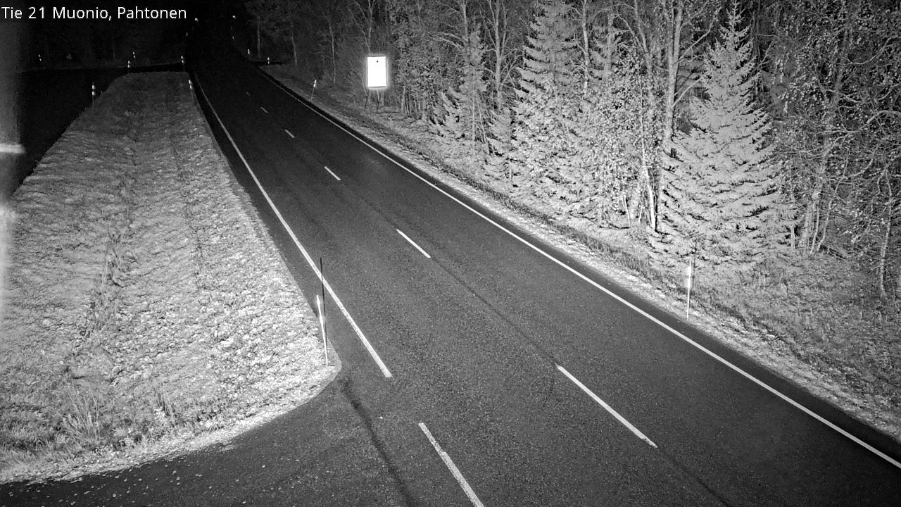 Kelikamerat Kuva Tie 21 Muonio Pahtonen, Muonio, Lappi