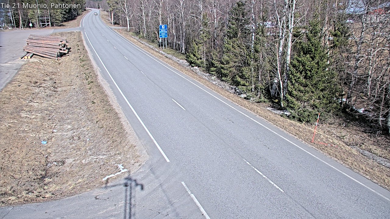 Kelikamerat Kuva Tie 21 Muonio Pahtonen, Muonio, Lappi