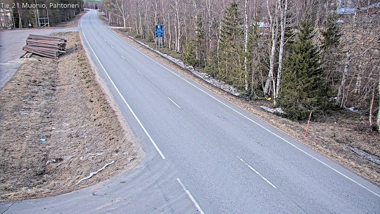 Kelikamerat Kuva Tie 21 Muonio Pahtonen, Muonio, Lappi