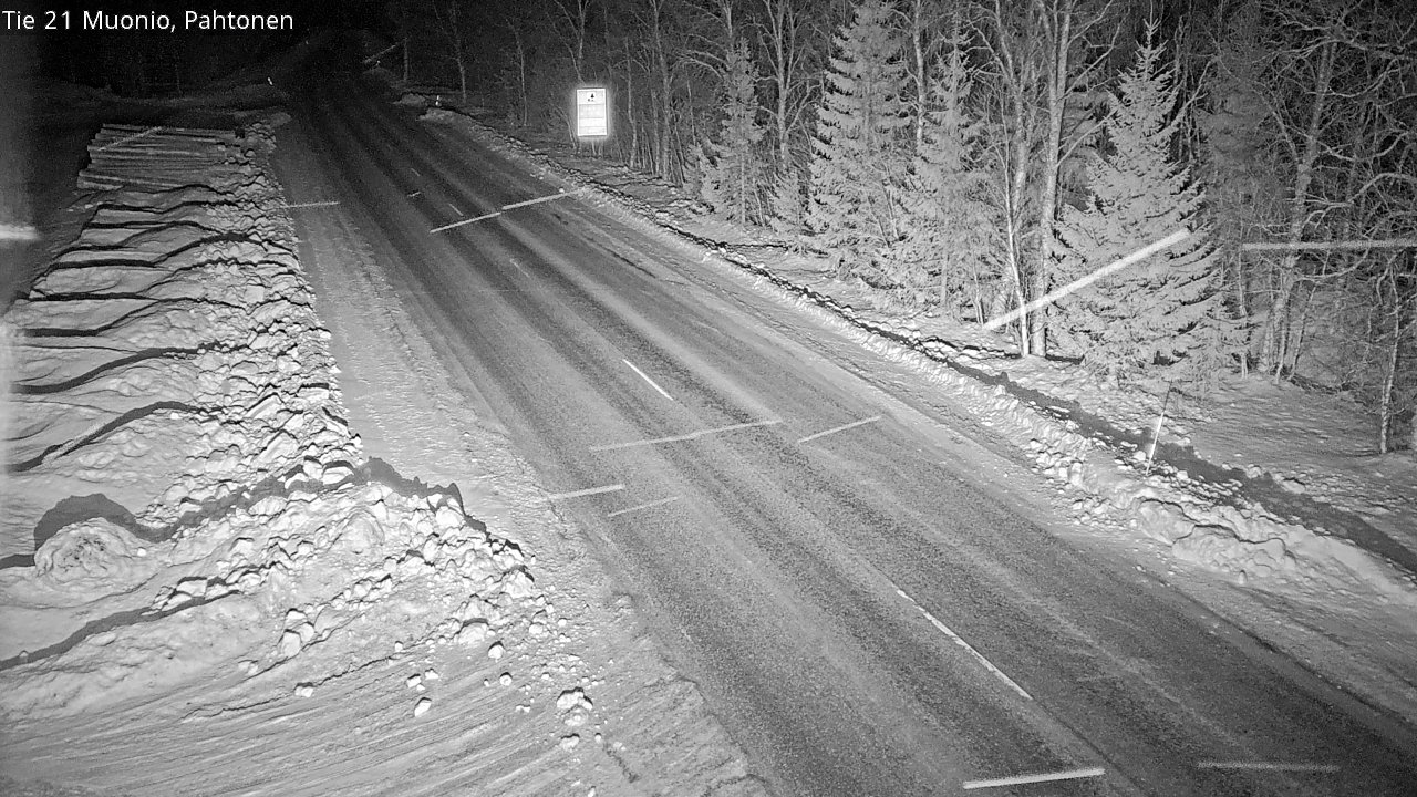 Kelikamerat Kuva Tie 21 Muonio Pahtonen, Muonio, Lappi