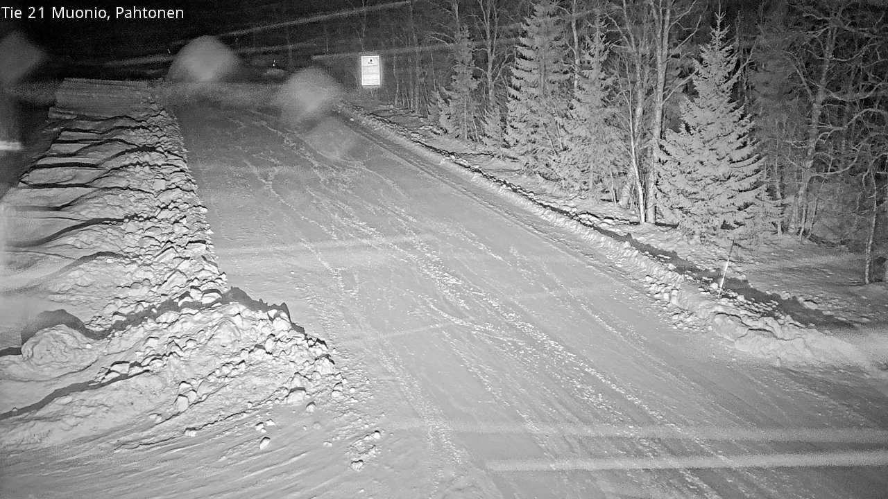 Kelikamerat Kuva Tie 21 Muonio Pahtonen, Muonio, Lappi