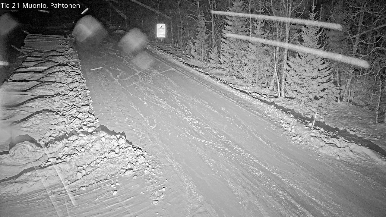 Kelikamerat Kuva Tie 21 Muonio Pahtonen, Muonio, Lappi