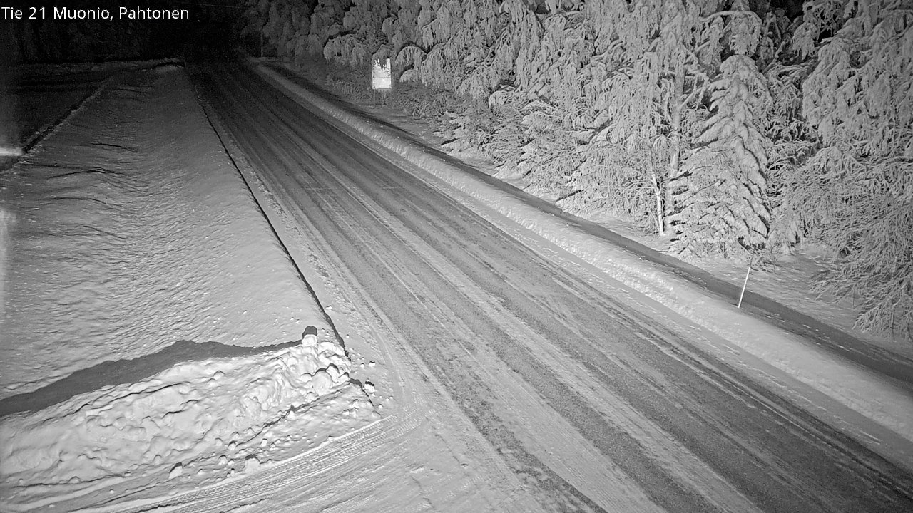 Kelikamerat Kuva Tie 21 Muonio Pahtonen, Muonio, Lappi