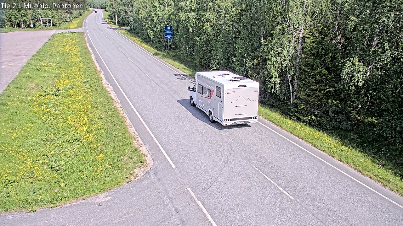 Kelikamerat Kuva Tie 21 Muonio Pahtonen, Muonio, Lappi