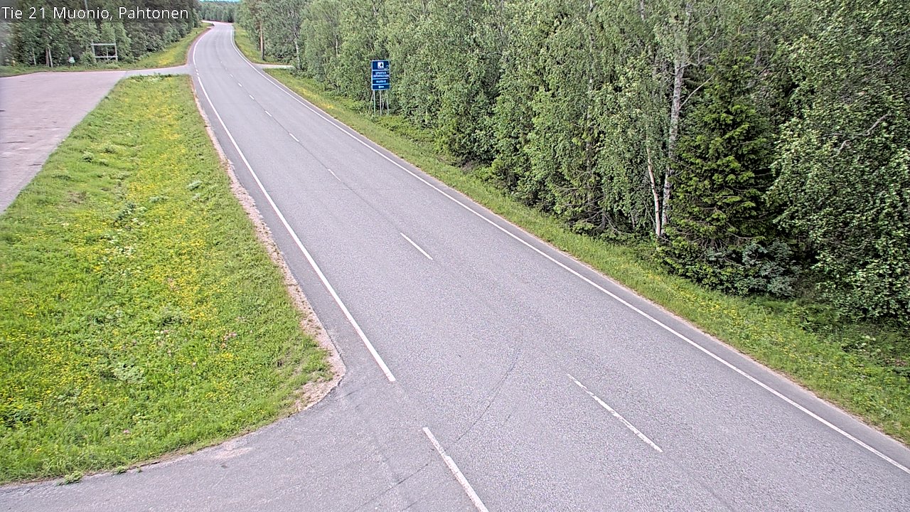 Kelikamerat Kuva Tie 21 Muonio Pahtonen, Muonio, Lappi
