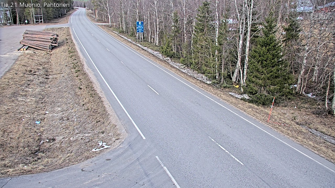 Kelikamerat Kuva Tie 21 Muonio Pahtonen, Muonio, Lappi