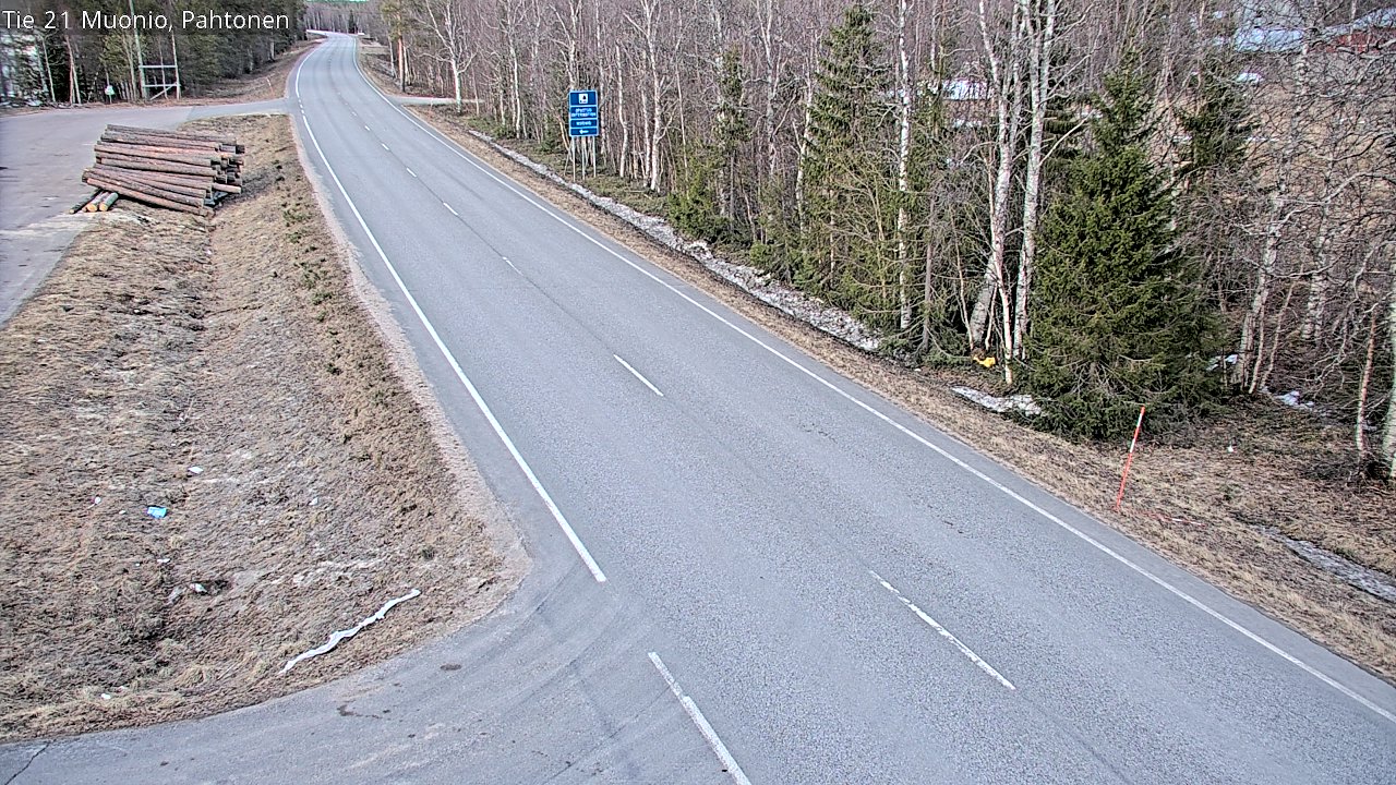 Kelikamerat Kuva Tie 21 Muonio Pahtonen, Muonio, Lappi
