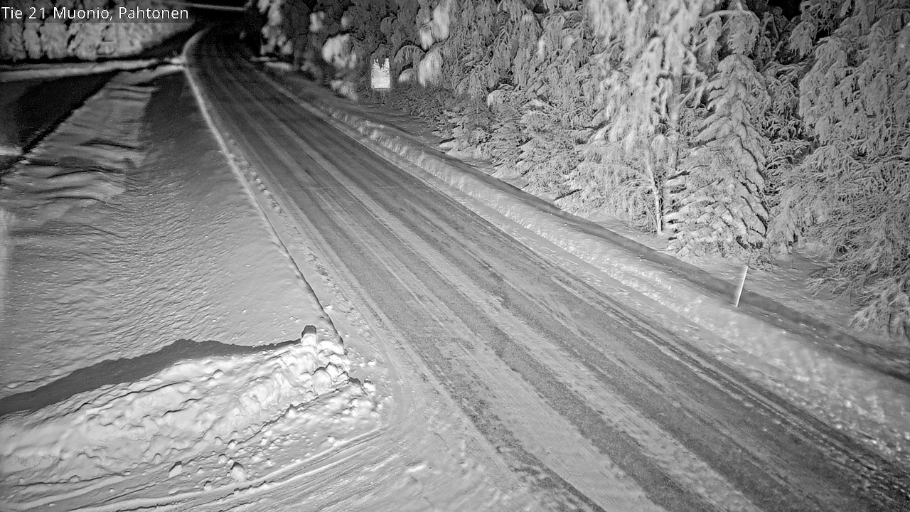 Kelikamerat Kuva Tie 21 Muonio Pahtonen, Muonio, Lappi