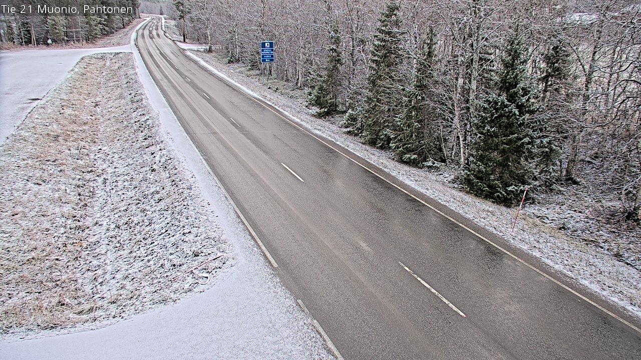 Kelikamerat Kuva Tie 21 Muonio Pahtonen, Muonio, Lappi