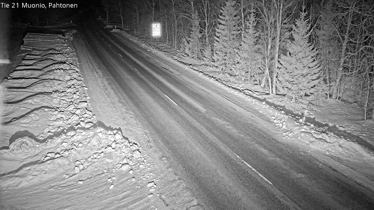 Kelikamerat Kuva Tie 21 Muonio Pahtonen, Muonio, Lappi