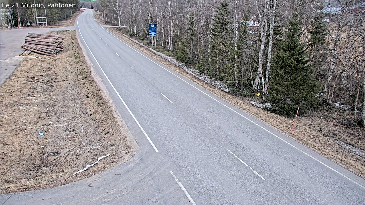 Kelikamerat Kuva Tie 21 Muonio Pahtonen, Muonio, Lappi
