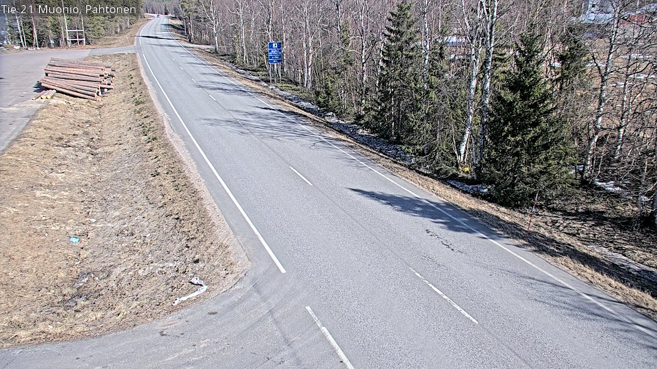 Kelikamerat Kuva Tie 21 Muonio Pahtonen, Muonio, Lappi
