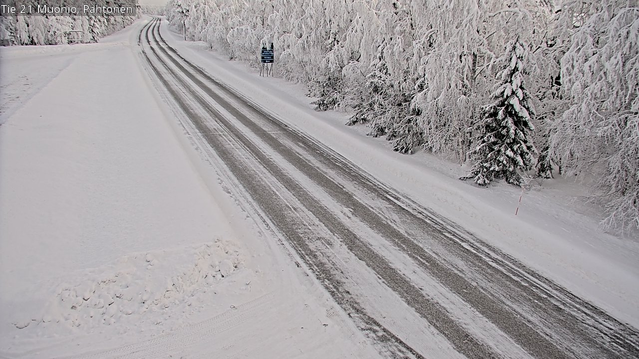 Kelikamerat Kuva Tie 21 Muonio Pahtonen, Muonio, Lappi