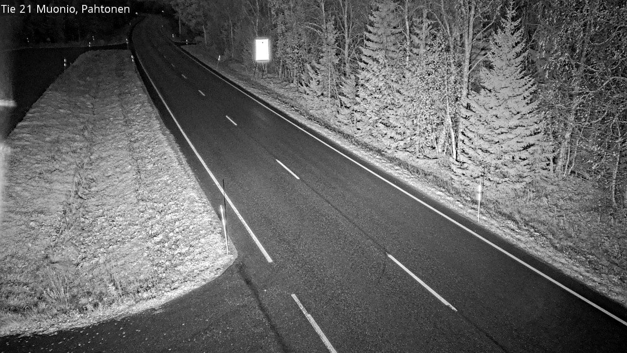 Kelikamerat Kuva Tie 21 Muonio Pahtonen, Muonio, Lappi