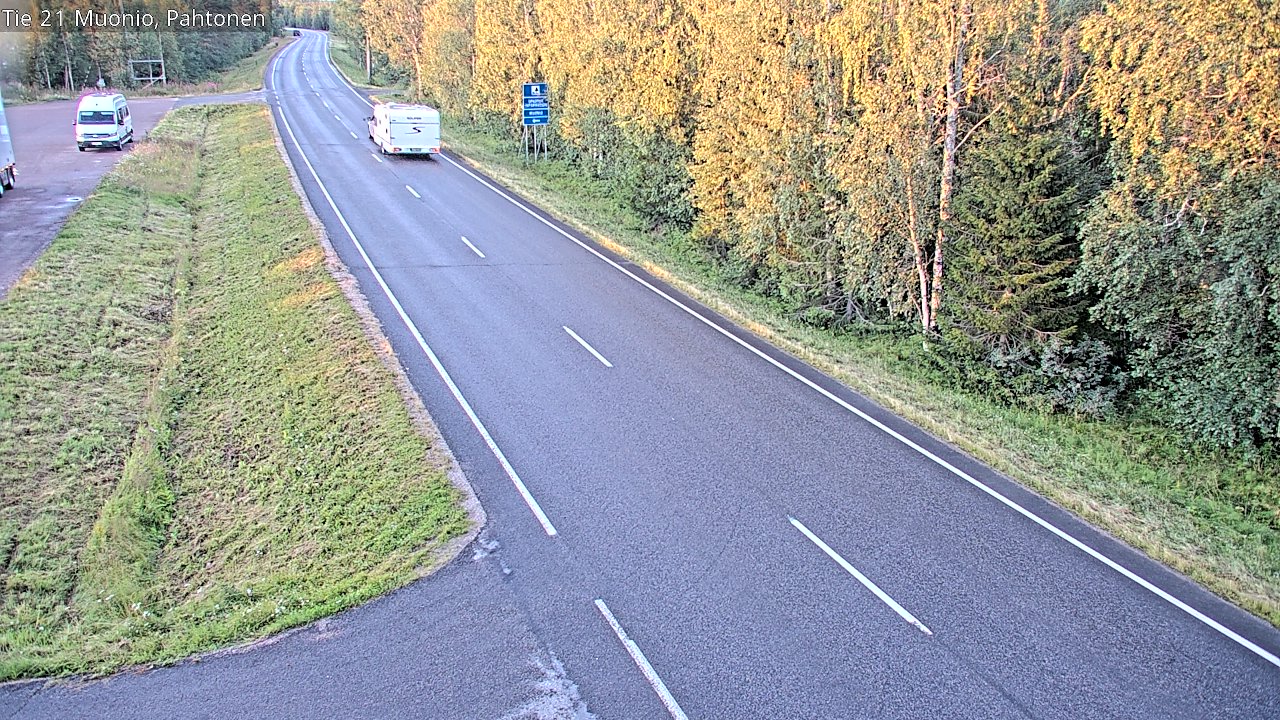 Kelikamerat Kuva Tie 21 Muonio Pahtonen, Muonio, Lappi