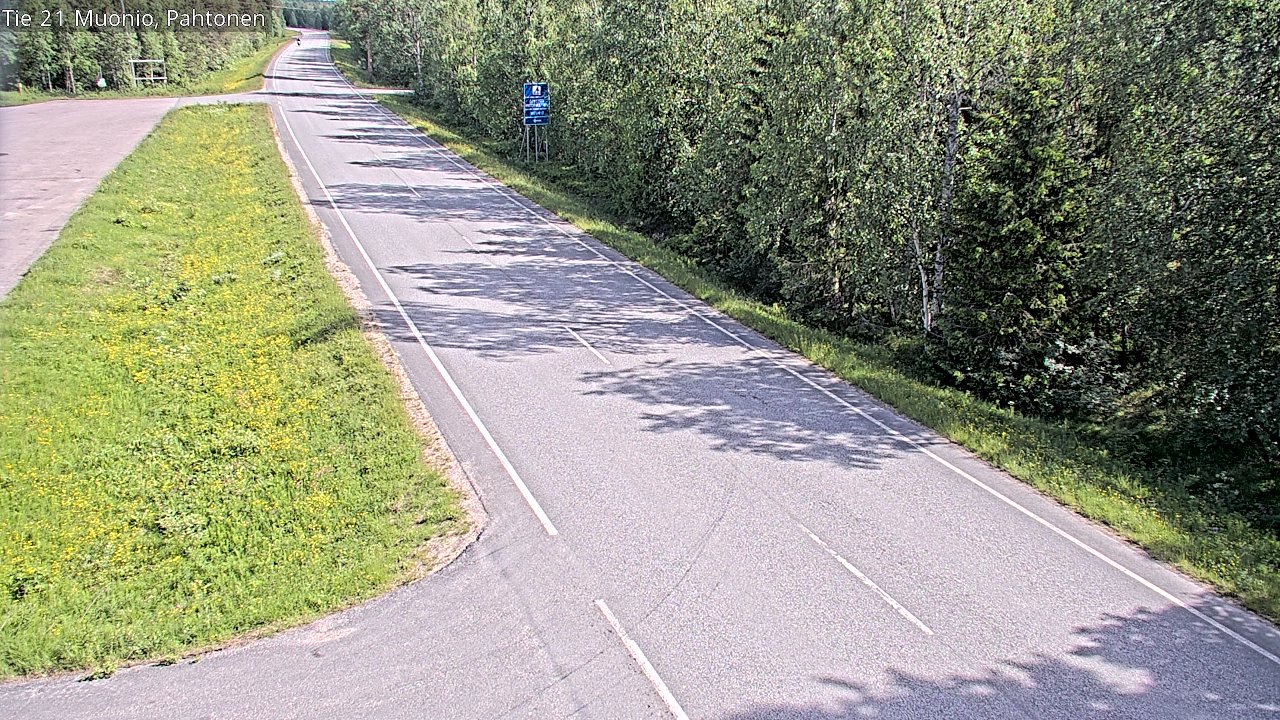 Kelikamerat Kuva Tie 21 Muonio Pahtonen, Muonio, Lappi