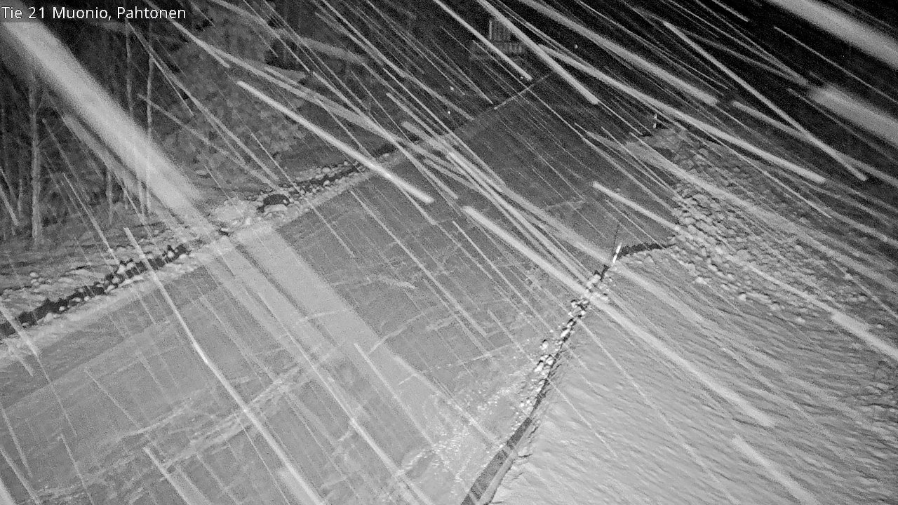 Kelikamerat Kuva Tie 21 Muonio Pahtonen, Muonio, Lappi