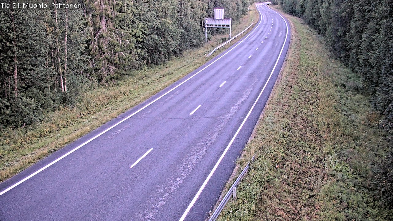Kelikamerat Kuva Tie 21 Muonio Pahtonen, Muonio, Lappi