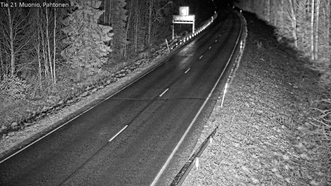 Kelikamerat Kuva Tie 21 Muonio Pahtonen, Muonio, Lappi