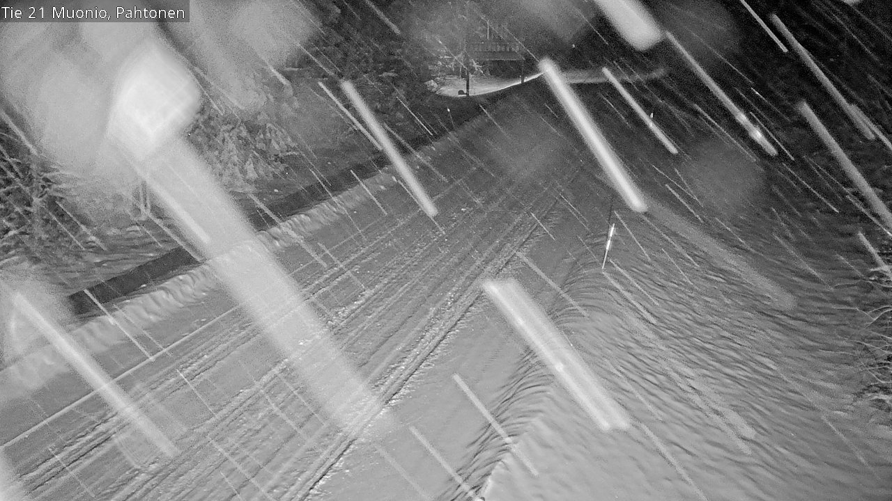 Kelikamerat Kuva Tie 21 Muonio Pahtonen, Muonio, Lappi