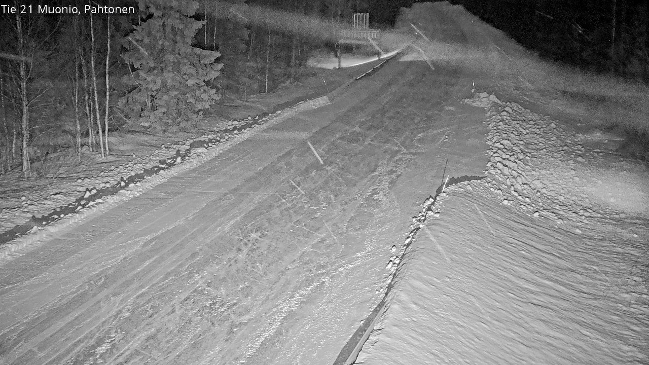 Kelikamerat Kuva Tie 21 Muonio Pahtonen, Muonio, Lappi