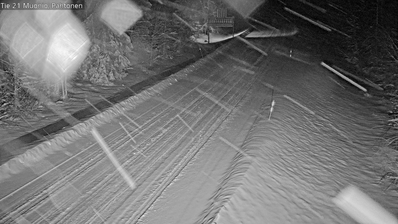 Kelikamerat Kuva Tie 21 Muonio Pahtonen, Muonio, Lappi