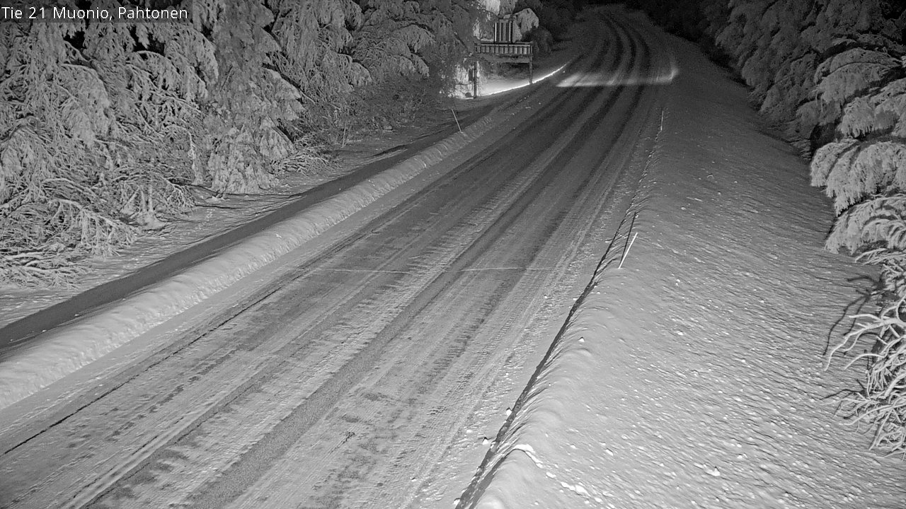 Kelikamerat Kuva Tie 21 Muonio Pahtonen, Muonio, Lappi