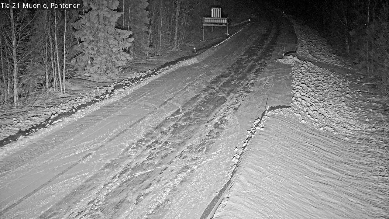 Kelikamerat Kuva Tie 21 Muonio Pahtonen, Muonio, Lappi