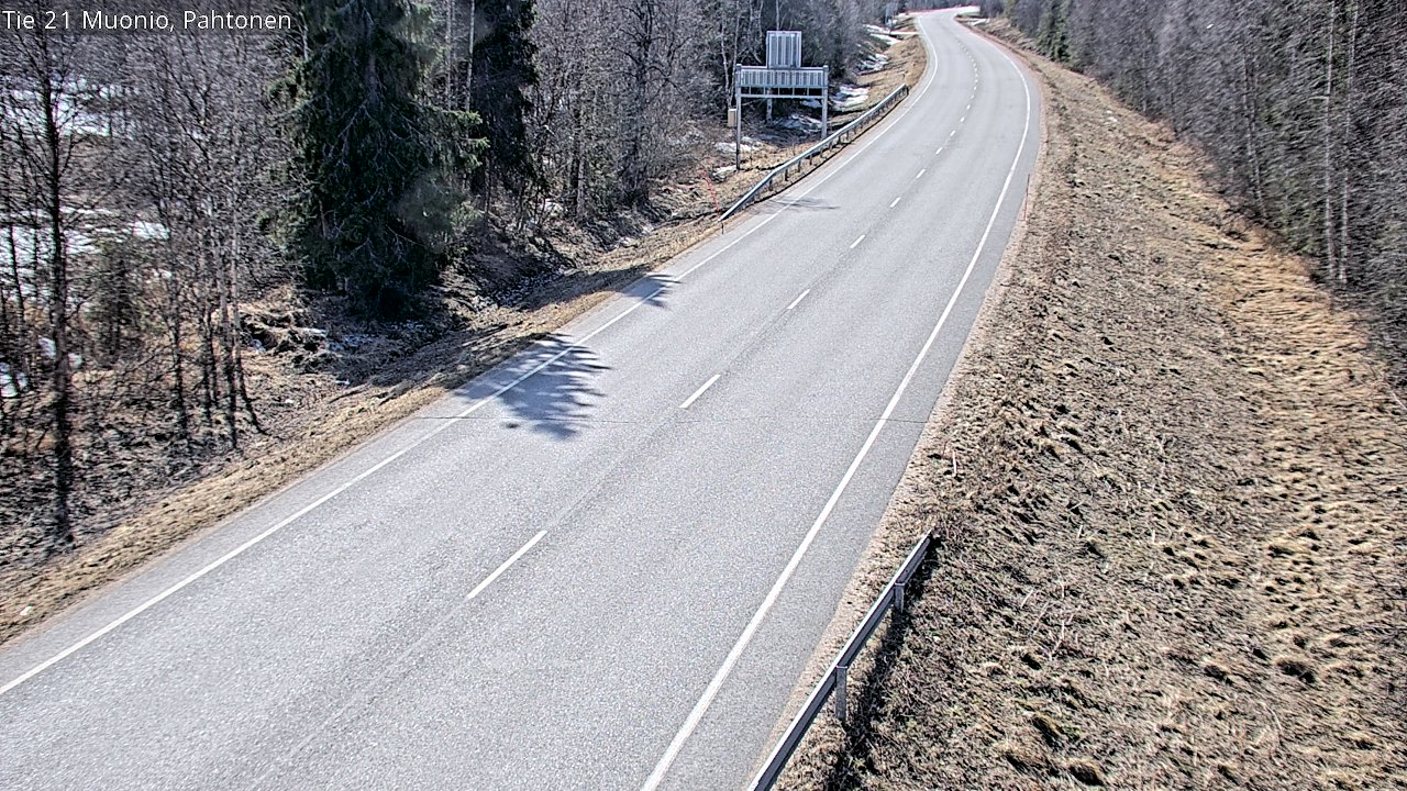 Kelikamerat Kuva Tie 21 Muonio Pahtonen, Muonio, Lappi