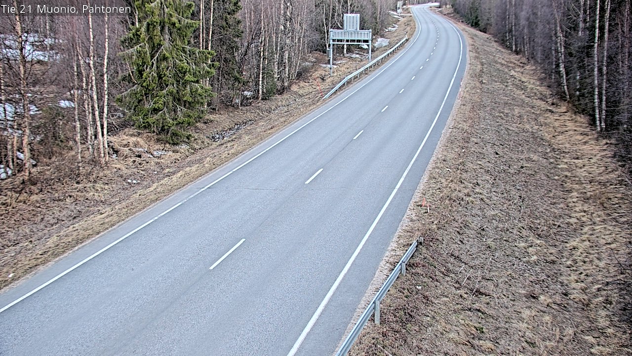 Kelikamerat Kuva Tie 21 Muonio Pahtonen, Muonio, Lappi