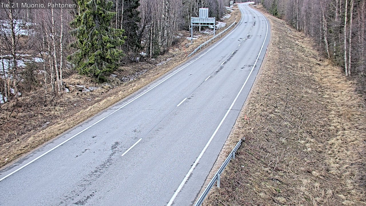 Kelikamerat Kuva Tie 21 Muonio Pahtonen, Muonio, Lappi