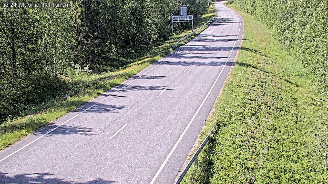 Kelikamerat Kuva Tie 21 Muonio Pahtonen, Muonio, Lappi