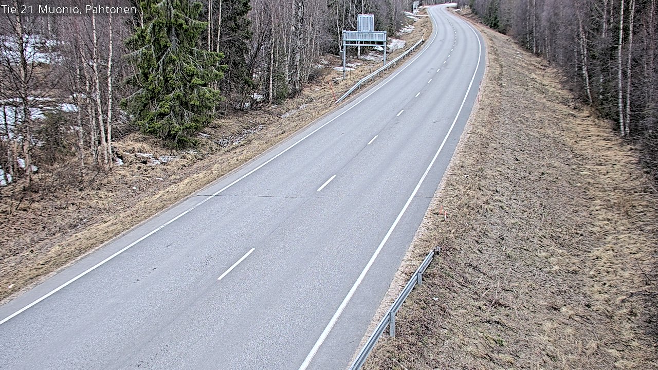 Kelikamerat Kuva Tie 21 Muonio Pahtonen, Muonio, Lappi
