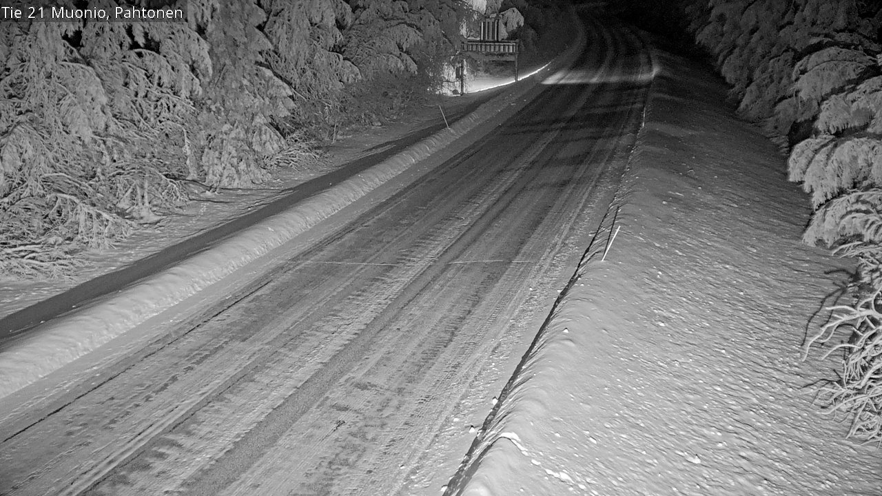 Kelikamerat Kuva Tie 21 Muonio Pahtonen, Muonio, Lappi