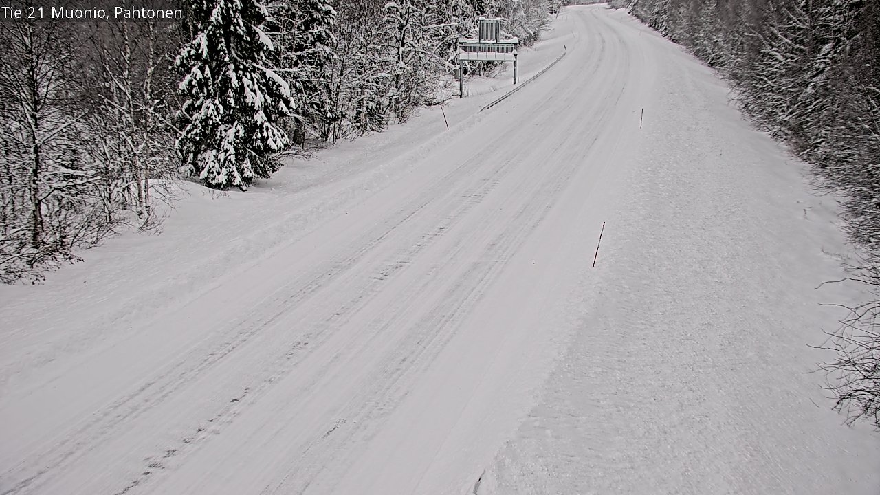 Kelikamerat Kuva Tie 21 Muonio Pahtonen, Muonio, Lappi
