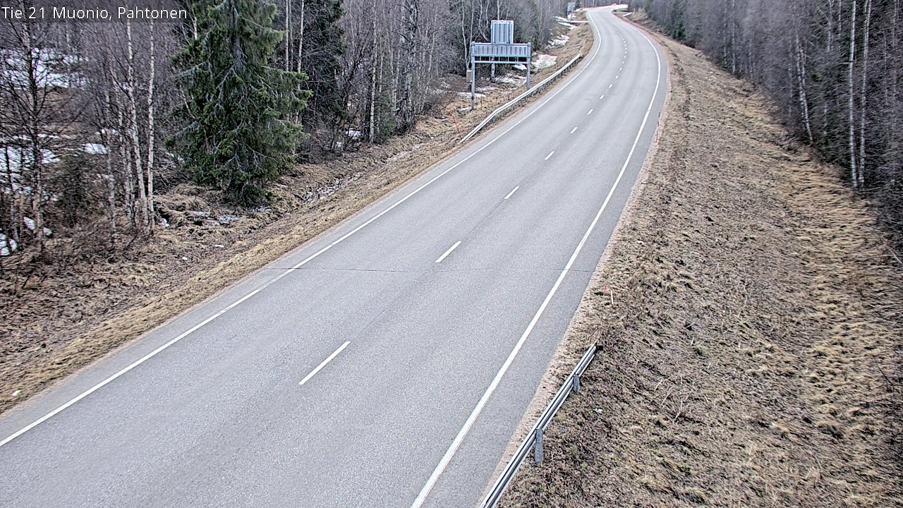 Kelikamerat Kuva Tie 21 Muonio Pahtonen, Muonio, Lappi