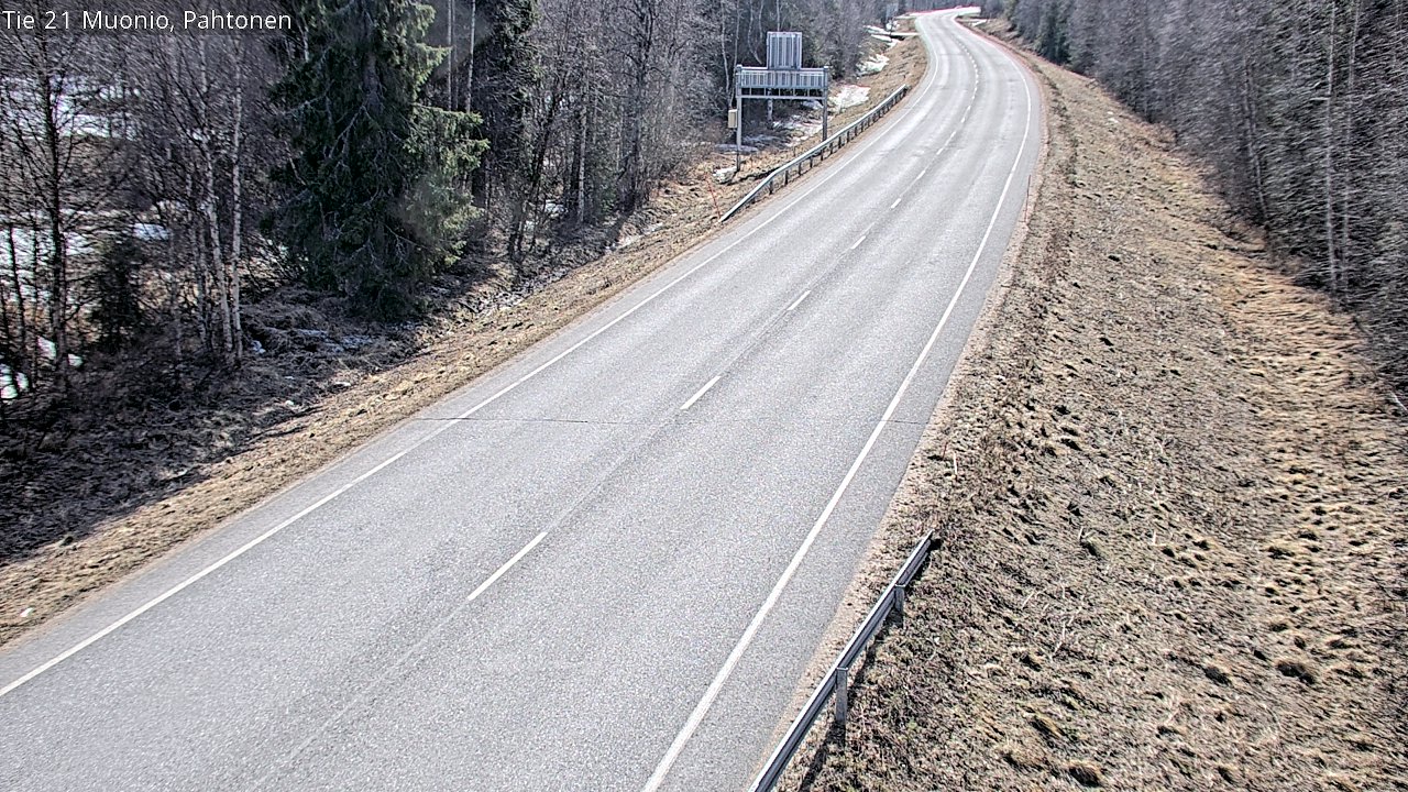 Kelikamerat Kuva Tie 21 Muonio Pahtonen, Muonio, Lappi
